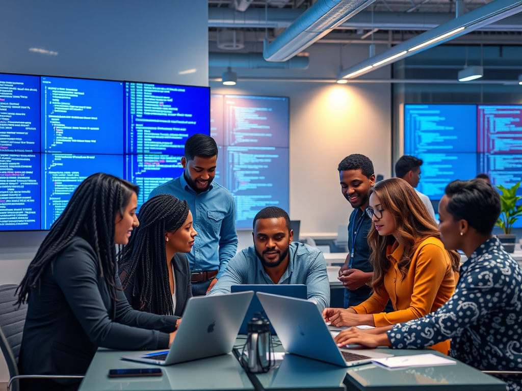 Notre équipe en action